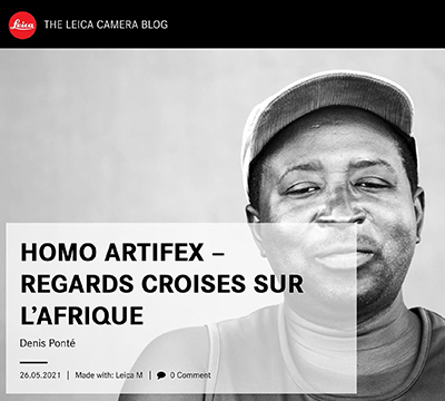 Blog Leica, Homo artifex, denis ponté
