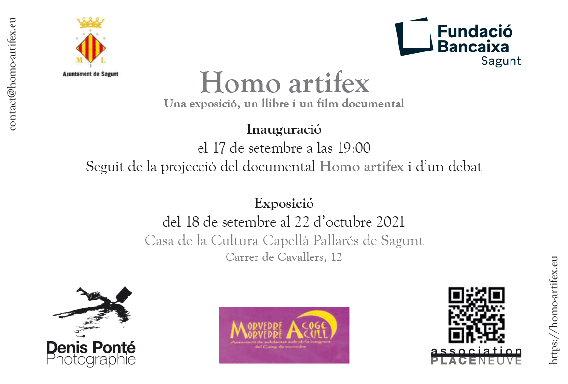 Inauguracion Sagunto Homo artifex, Casa de la Cultura Capellà Pallarés de Sagunto  , Fundacion Bancaja,